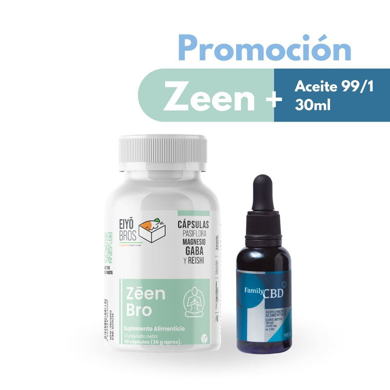 Cápsulas Zeen + aceite 99/1 30ml