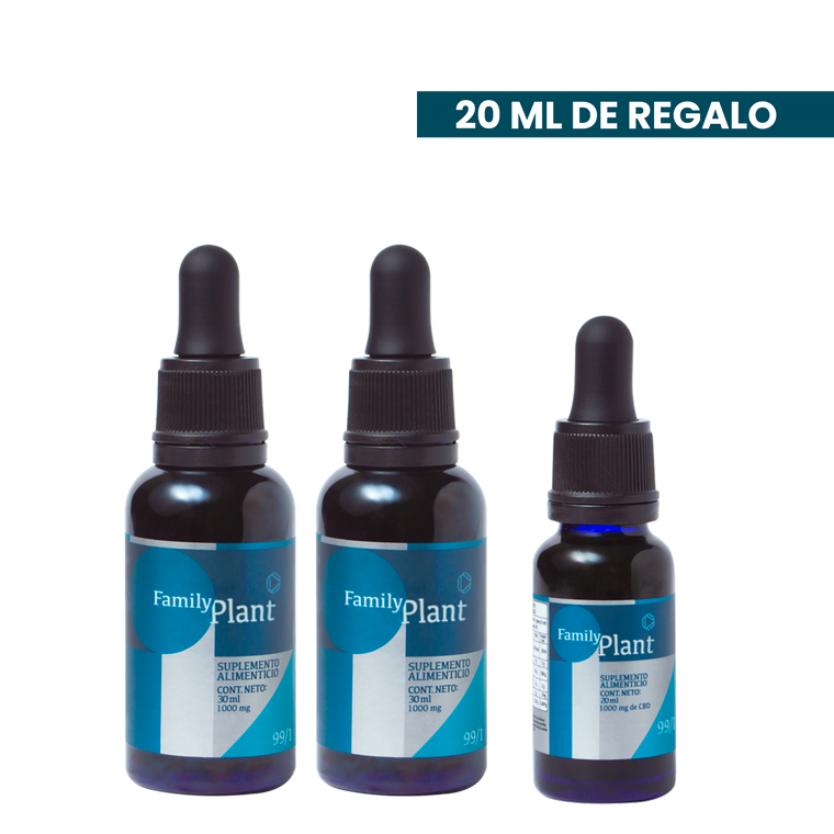 2 Aceite Terapéutico 30 ml y 1 aceite de 20 ml  de regalo